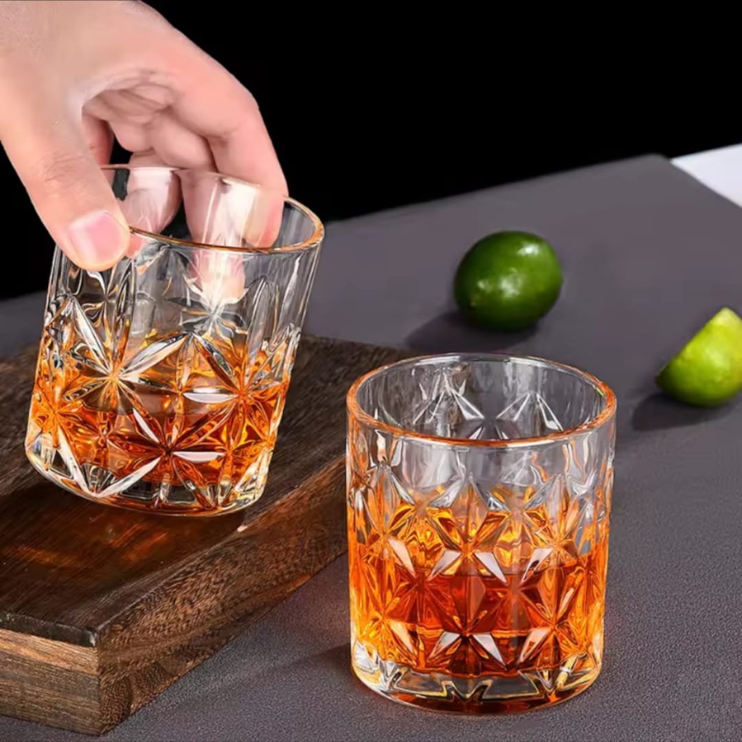 juego x 6 vasos whiskeros de 260ml