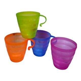 juego x 4  pocillos plasticos