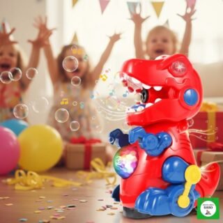 robot  bailarin con sonido,luces,movimiento y burbujas