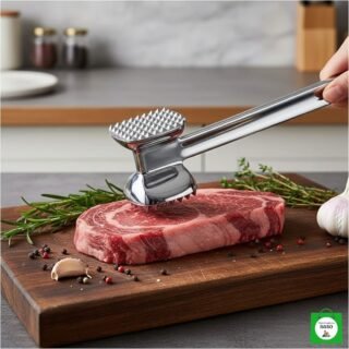 ablandador de carne de aluminio