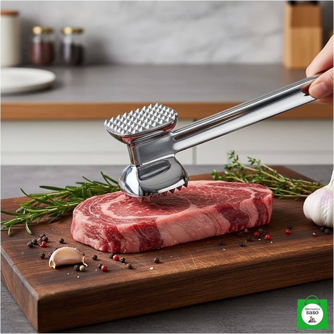 ablandador de carne de aluminio