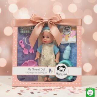 muñeca con baño y nesesidades reales