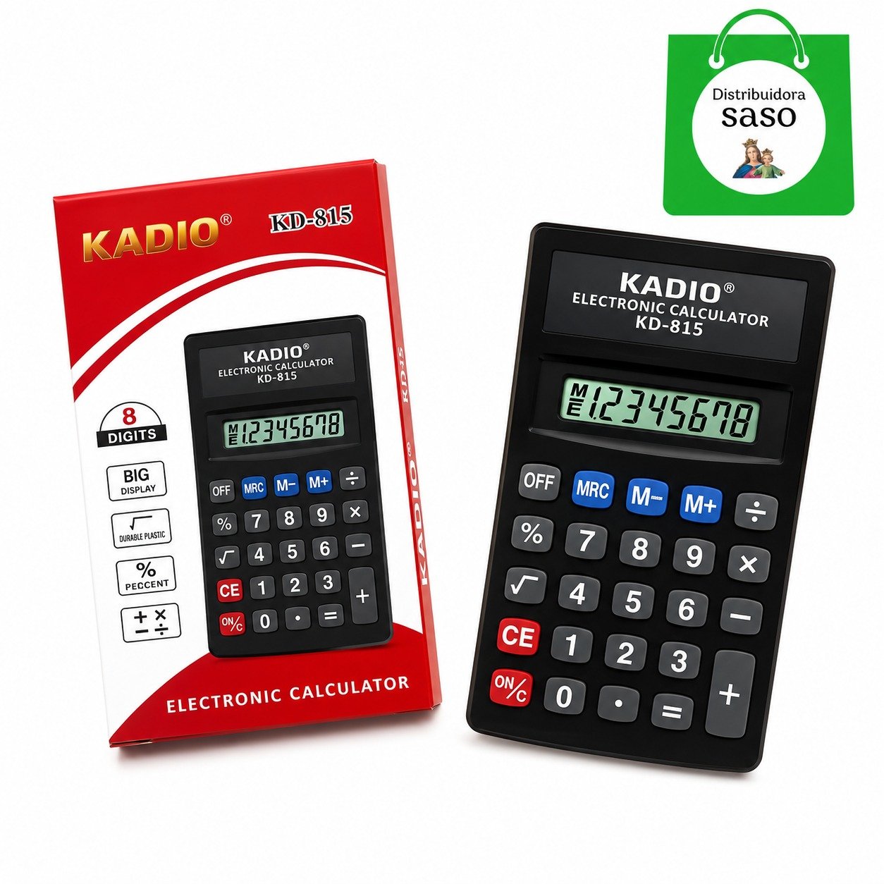 🔢 Calculadora Pequeña y Portátil ✨ Mini Calculadora de Bolsillo | Ideal para Estudiantes y Oficina 🎒📐
