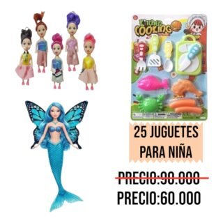25 juguete para niña