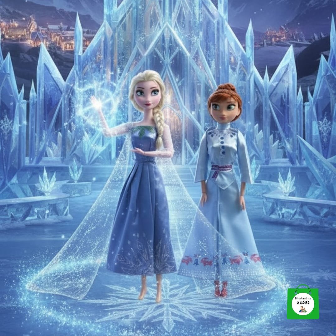 set x 2 muñecas macizas