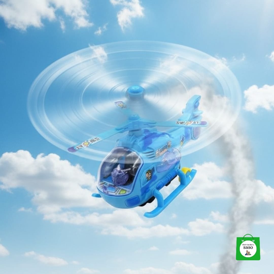 mini helicóptero de impulso