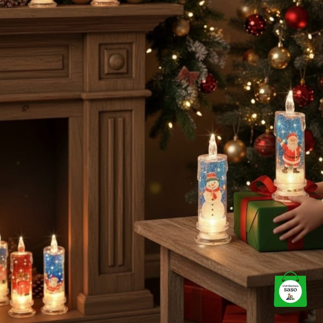 vela de navidad