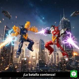 dúo de juguetes de accion