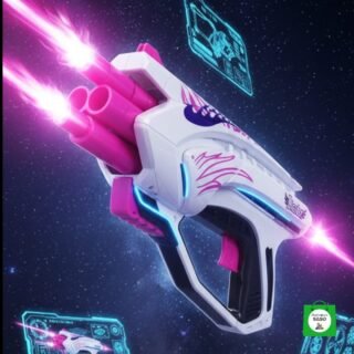 pistola de dardos para niñas