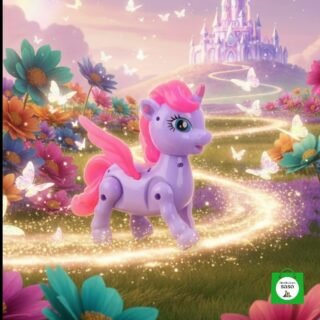 pony con sonido movimiento y luz