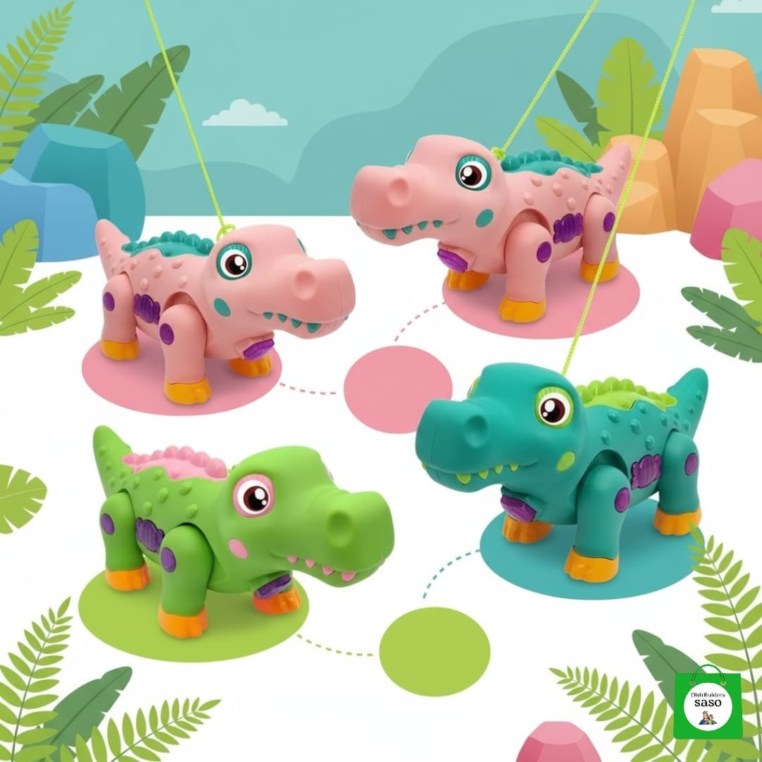 dinosaurio con sonido movimiento y luz