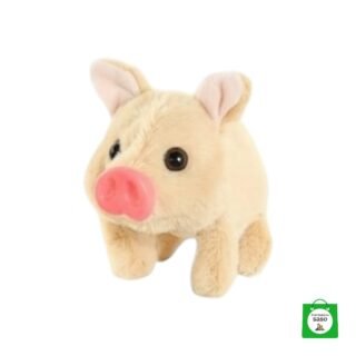 cerdo con sonido y movimiento