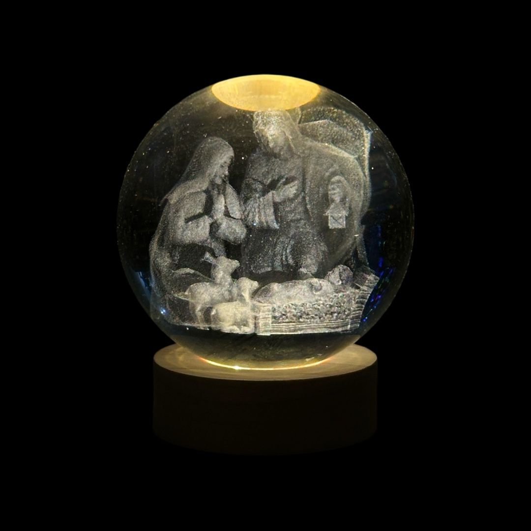 esfrera del pesebre de 10cm