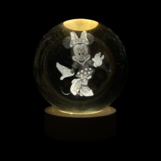 esfera de luz de mini mouse 10cm