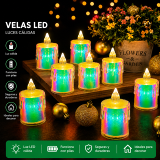 🕯️✨ Vela Decorativa Tallada Color Cálido en Empaque Elegante — Sofisticación y Calidez para cada Momento Especial