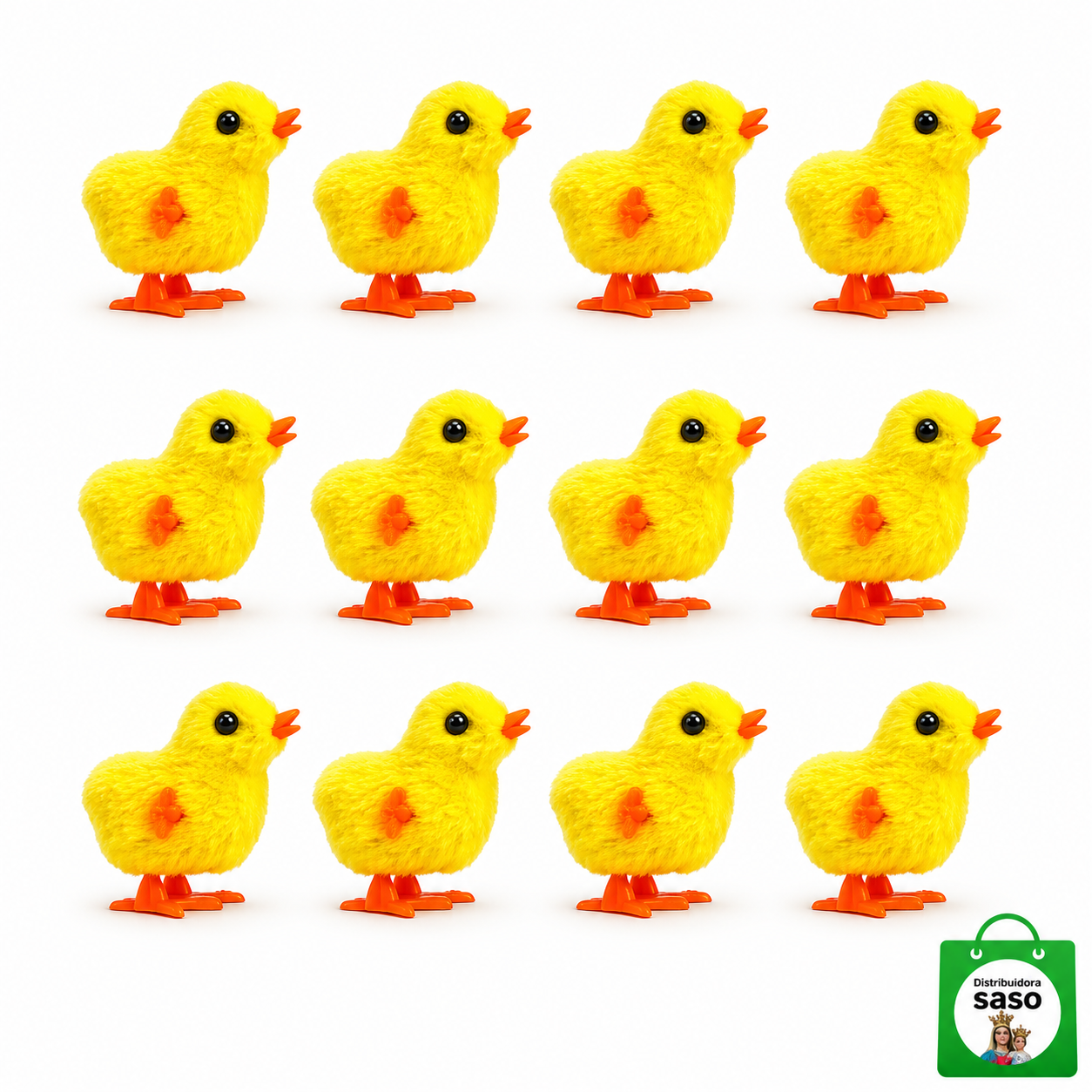 🐣💛 Mini Pollito Saltarín de Cuerda con Sonidos Colores Surtidos — Salta, Pía y Enamora a Toda la Familia