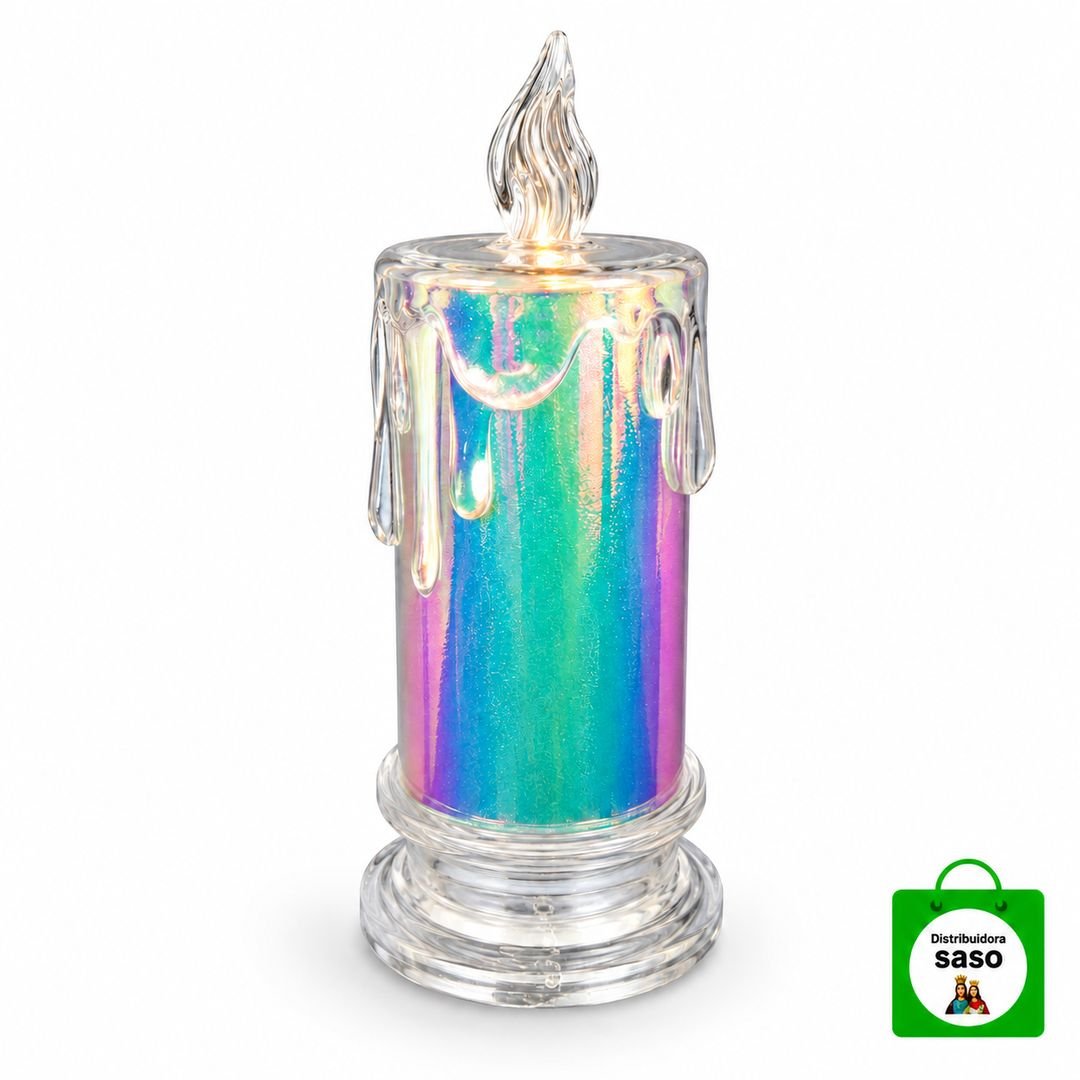 vela grande con diseño elegante
