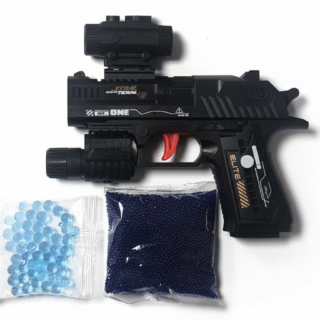 💦🎯 Mini Pistola Hidrogel Recargable con Bolas Incluidas — Apunta, Dispara y Diviértete sin Límites