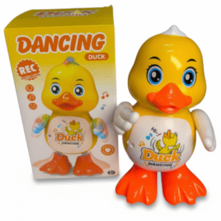 🦆💡 Pato Caminador Musical con Luces LED 0-2 años — El Primer Amiguito que Camina, Canta y Brilla