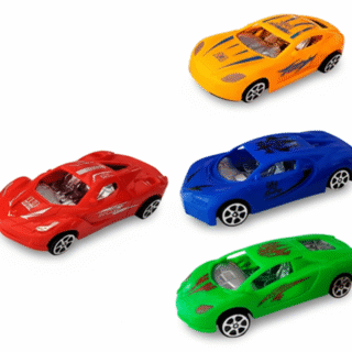 🚗💨 Mini Carro de Impulso Plástico Resistente Colores Surtidos — Jala, Suelta y a Toda Velocidad