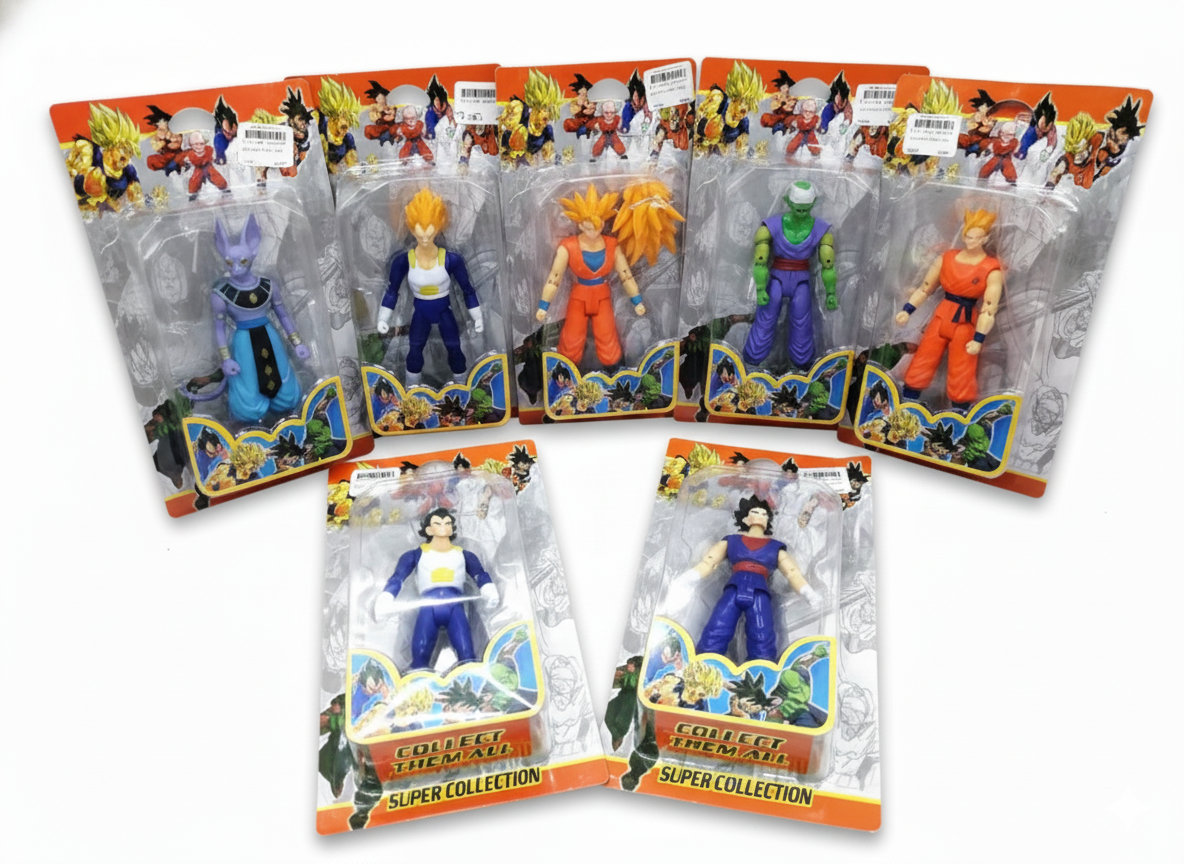 🐉⚡ Figura de Acción Coleccionable Dragon Ball — El Guerrero más Poderoso en la Palma de tu Mano