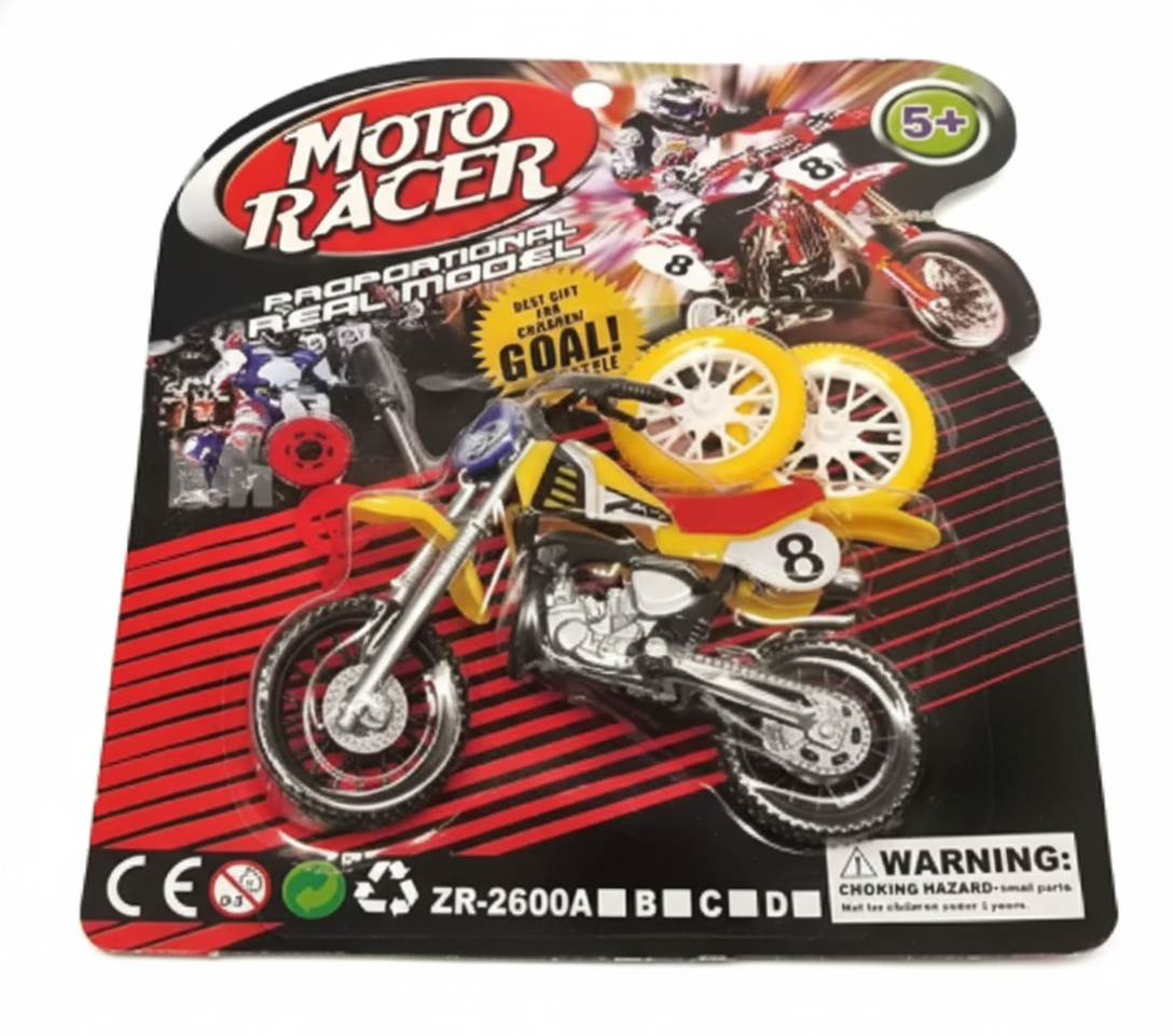 🏍️🔧 Kit Moto Cross Armable con Muñeco Piloto y Herramientas Incluidas Colores Surtidos — Arma tu Moto y a Competir