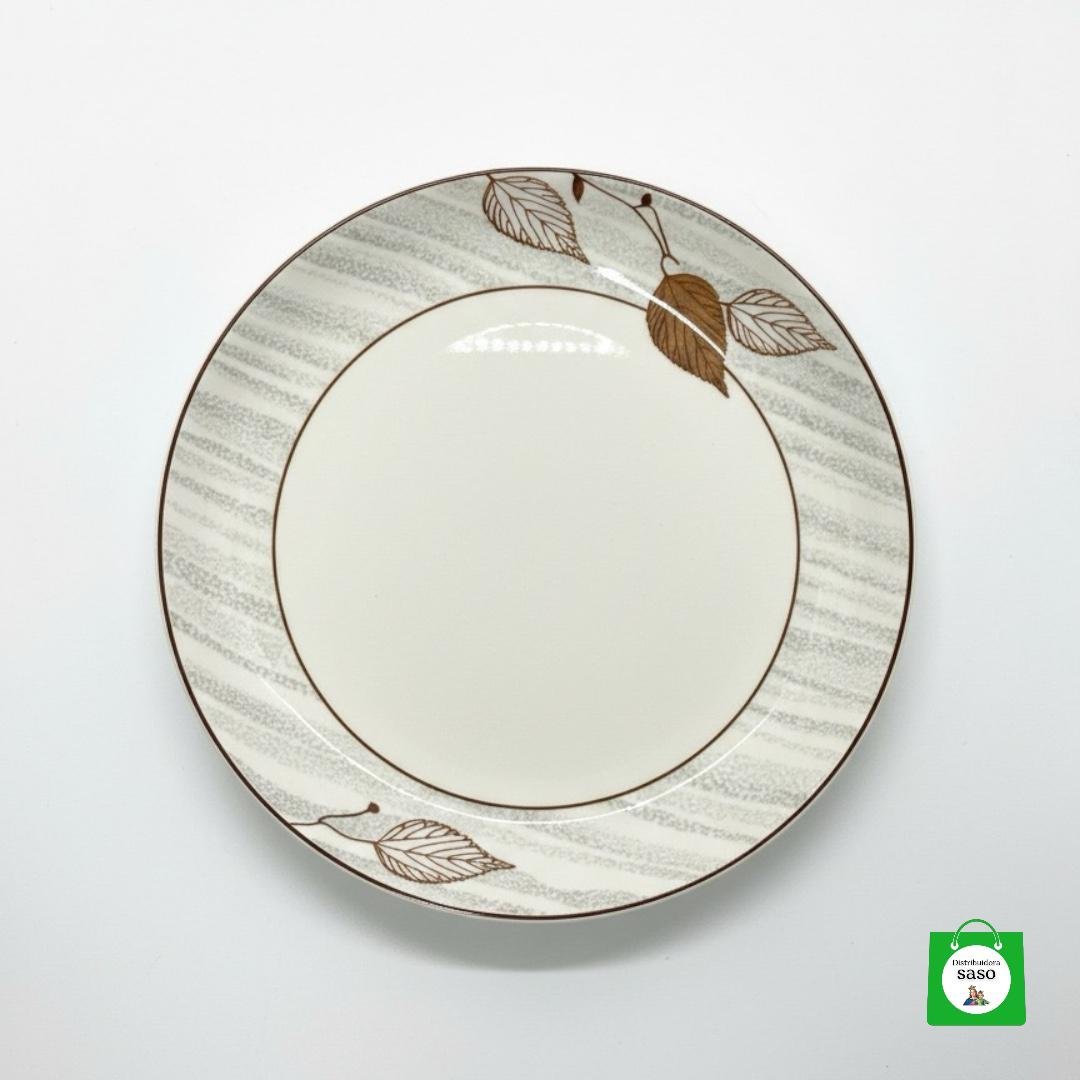 🍽️ Plato Ceramico Llano — Versátil y Elegante, Combina con Cualquier Estilo de Vajilla
