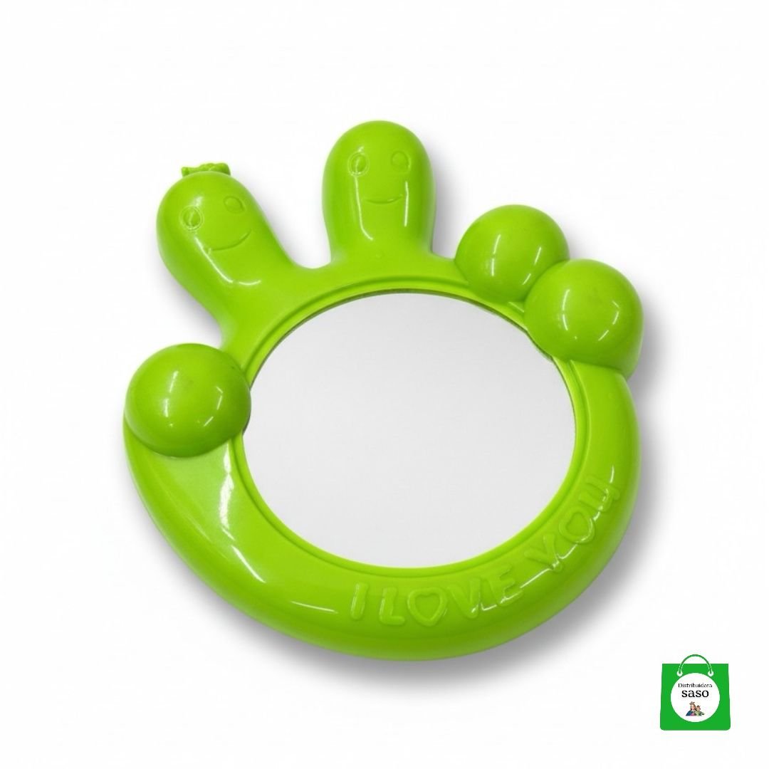 🪞 Espejo Compacto con Diseño — Funcional y Decorativo, Ideal para Baño, Sala o Dormitorio