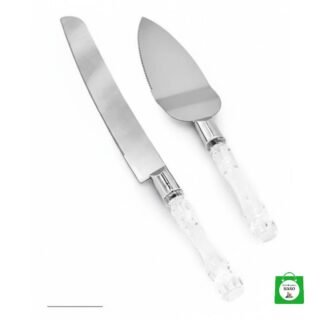 🎂 Set Cuchillo + Pinza Pastelera — Sirve y Decora tus Postres con Estilo Profesional