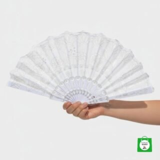🌬️ Abanico Manual Elegante — Diseño Artesanal para Combatir el Calor con Clase