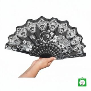 🌬️ Abanico Plegable Decorativo — Refréscate con Estilo donde Quiera que Vayas