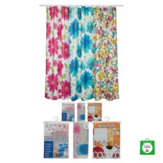 🚿 Cortina de Baño Plástica Impermeable — Diseño Moderno, Fácil de Limpiar y Duradera