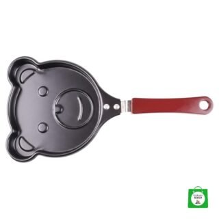🐻 Sartén de Aluminio con Diseño Oso — Cocina con Estilo y Distribuye el Calor de Manera Uniforme