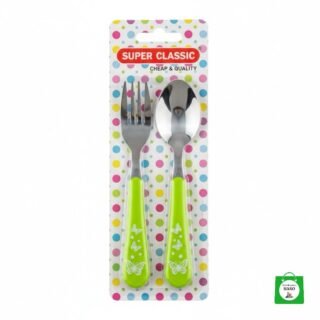 🍴 Juego Tenedor + Cuchara Elegante — Cubiertos de Calidad para Disfrutar cada Comida