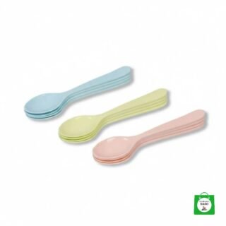 🥄 Set x8 Cucharas Plásticas de Colores — Livianas, Resistentes y Perfectas para Niños