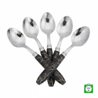 🥄 Set x5 Cucharas de Mesa — Resistentes y Elegantes para el Día a Día