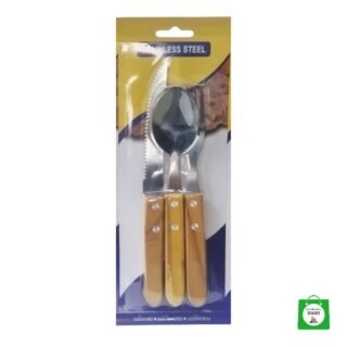 🍽️ Set Cubiertos Cuchillo + Tenedor + Cuchara — Elegancia y Funcionalidad para tu Mesa
