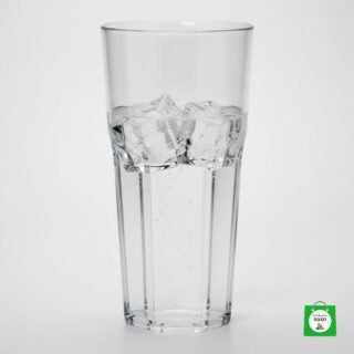 🥛 Vaso de Vidrio Transparente — Resistente, Elegante y Perfecto para Bebidas Frías y Calientes