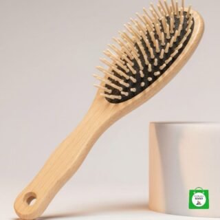 🌿 Cepillo para Cabello de Bambú Ecológico — Suave con tu Pelo y con el Planeta