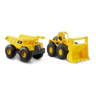 🚛🚜 Set x2 Camiones de Construcción de Juguete — Dúo de Vehículos de Obra para Niños ✨