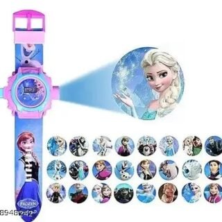 ⌚💫 Reloj Digital Holográfico Niña con Personaje y Luces LED Colores Surtidos — Magia, Tecnología y Estilo en tu Muñeca