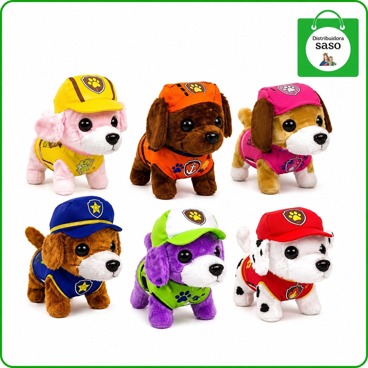 🐶 Perro de Juguete con Sonido y Movimiento — Estilo Patrulla Canina para Niños ✨🐾