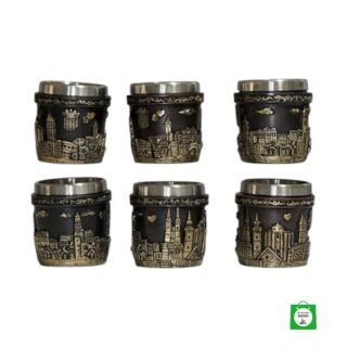 🏰 Set x6 Copas Caballero Medieval — Lleva el Espíritu de la Edad Media a Cada Celebración