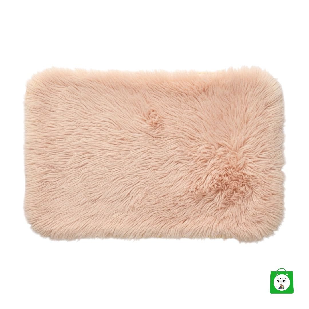 🟤 Tapete Peludo Suave — Ultra Cómodo bajo tus Pies, Ideal para Sala o Dormitorio