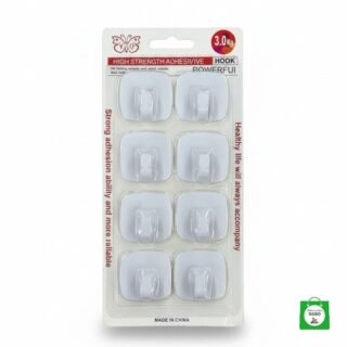 🪝 Ganchos para Pared Resistentes — Cuelga Abrigos, Mochilas y más sin Dañar tus Paredes