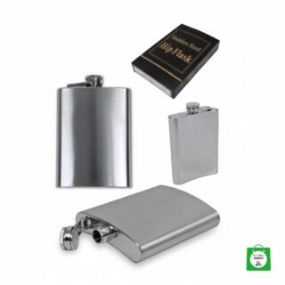 💧 Cantimplora Metálica 9 oz — Compacta, Resistente y Perfecta para Llevar tu Bebida a Todos Lados