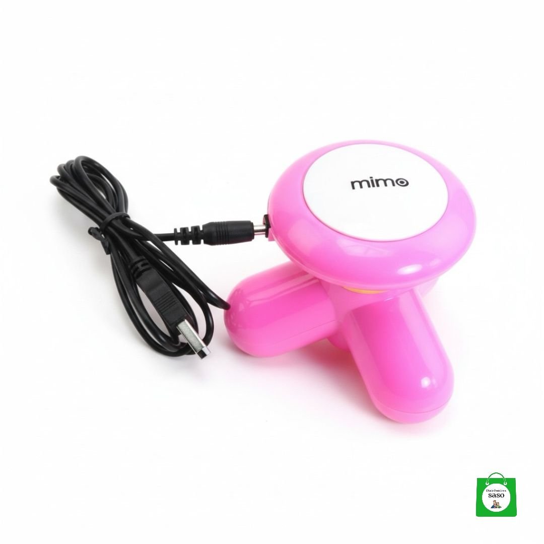 💆 Mini Masajeador Eléctrico — Alivia la Tensión Muscular en Segundos, Compacto y Recargable