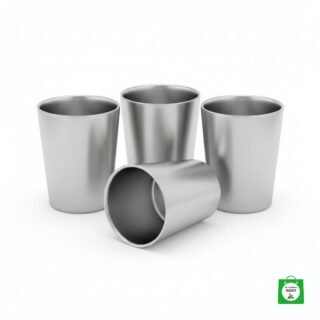 🥂 Copa Metálica Elegante — Brinda con Estilo y Durabilidad en Cada Celebración Especial