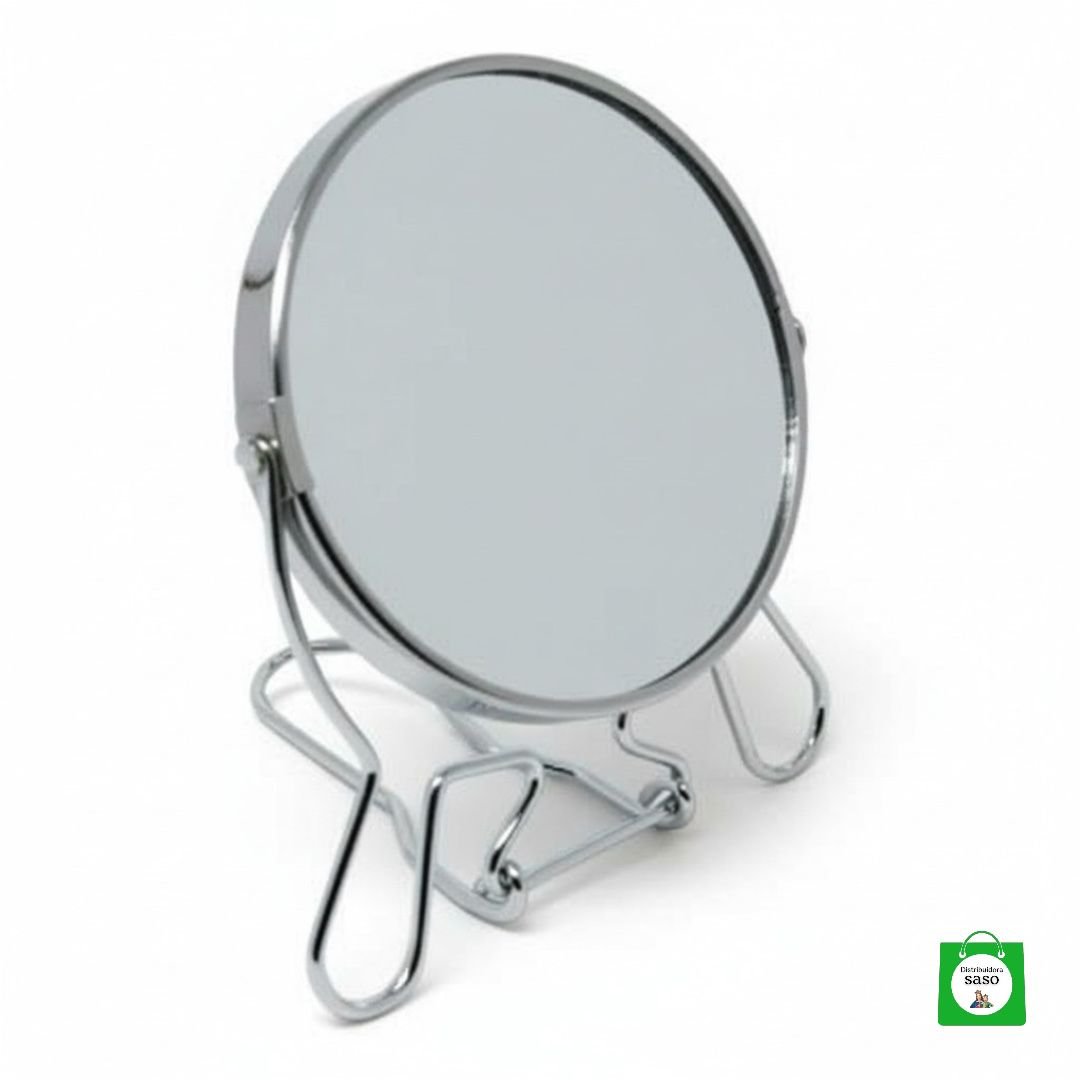 🔍 Espejo Doble con Aumento — Vista Normal y Amplificada para un Maquillaje Siempre Perfecto