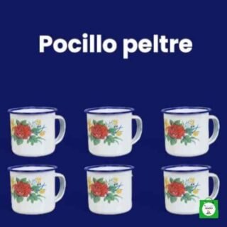 ☕ Pocillo Peltre Pequeño Vintage